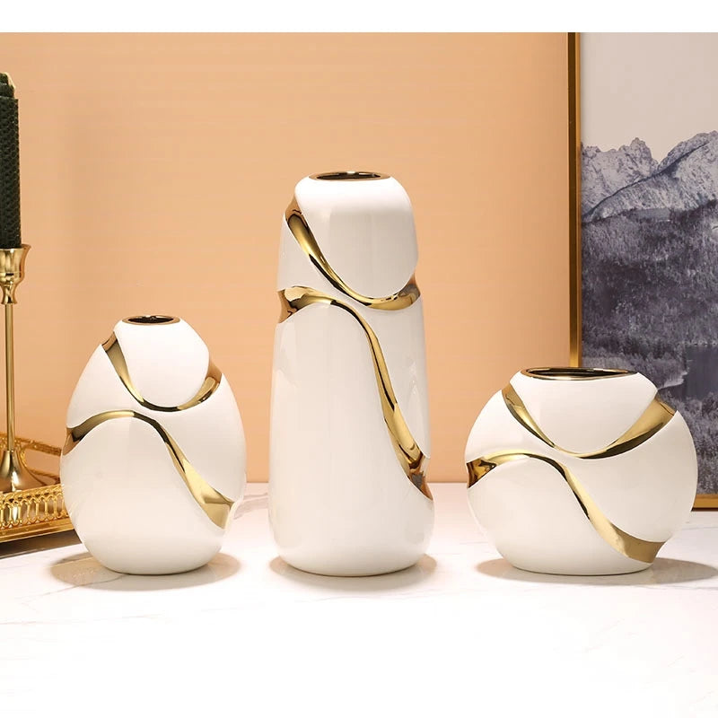 Vase moderne blanc